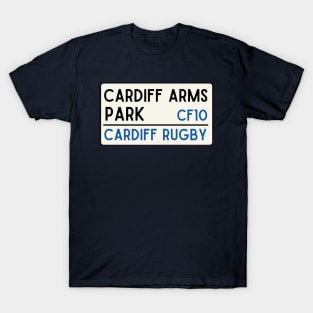 Cardiff Arms Park, Cardiff, Wales T-Shirt